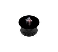 Tren Locomotora Ingeniero Ferroviario Bandera Americana USA Drip PopSockets PopGrip Adhesivo