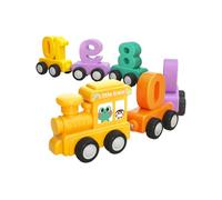 Tren Magnético - ABS De 6,69 Pulgadas | Tren De Juguete Con Números | Juguete Educativo | Bloques De Construcción | Niños Aprendiendo | Juego STEM Para Niños Que Mejora La Coordinación -mano Y La I