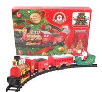 Tren para árbol de Navidad | Pista de Locomotora para decoración del hogar, Juego de Trenes Alrededor de Decoraciones para árboles de Navidad, para Chimenea, Dormitorio, Bar, Centro Comercial, Fiesta