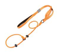 Tren para Perros con Cuerda: Cuerda de Metal de Nailon Resistente de 5.6 pies, Cable de recuperación de fácil Control, Mango Acolchado, manejo cómodo y Seguro de Mascotas Perros Median