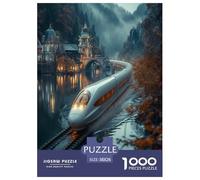 Tren sueño Puzzles Imposible,desafío for Adults Juego EduGatoivo 1000 Piezas Obra De Arte De Juego De para Adultos Y Niños Mayores De 12 Años 38x26cm/1000pcs