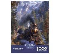Tren sueño Puzzles Imposible,desafío for Adults Juego EduGatoivo 1000 Piezas Obra De Arte De Juego De para Adultos, Regalos A Partir De 14 Años 70x50cm/1000pcs