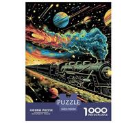 Tren Vapor Puzzle 1000 Piezas, Clásicos Rompecabezas De Bricolaje, Juego Familiar, Colección De Arte, para Adultos Y Niños A Partir De 12 Años 70x50cm/1000pcs