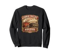 Tren Vintage Coal Country de Lehigh Valley Railroad Sudadera