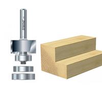 Trend 46/44 X 1/4 TCT Guía De Rodamiento Rebater 24Mm X 12.7Mm TRE464414TC