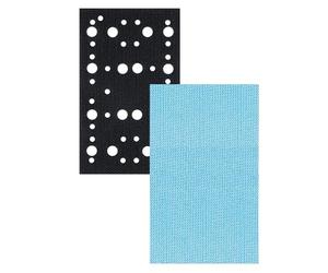 Trend Almohadillas de Lijado de Malla 80x133 mm 80/120/180 7 | 7 pads de malla 80/120/180 + protector Pad Saver para acabado y suavizado multi-material, AB/133/M7/P