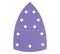 Trend Almohadillas de Lijado Detallado, 100 x 150 mm, 11 Agujeros, Granos 60/120/240, Pack de 6, Abrasivo Film Multigrano para Perfilado y Suavizado, AB/DET/M6