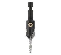 Trend Snappy Avellanador con punta de carburo de tungsteno de 12,7 mm (1/2) de diámetro con broca piloto ajustable de 3,5 mm, SNAP/CS/12TC