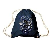 Trend bolsa bolsa de deporte bolsa de deporte mochila con print - fantasma tambor - tb65307 color azul marino