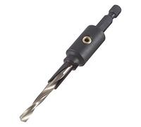 Trend Snappy 'Ready to Assemble' Broca escalonada para pernos de 7 mm, broca escalonada con bordes de corte endurecidos para pernos de construcción de muebles, SNAP/RTA/7