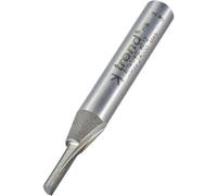 Trend Broca profesional excéntrica de una sola flauta, vástago de 1/4 pulgadas, diámetro de corte de 3 mm y longitud de corte de 11 mm, punta de carburo de tungsteno, 2/15 x 1/4 TC