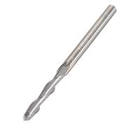 Trend CNC Fresa de Espiral Ascendente de Punta Redonda, Mango de 4mm con Diámetro de Corte de 4mm y Longitud de Corte de 25mm, Metal Duro Sólido, CNC/301X4STC