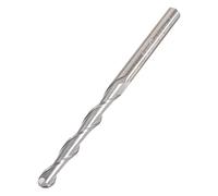 Trend CNC Fresa de Espiral Ascendente de Punta Redonda, Vástago de 6mm, Diámetro de Corte de 6mm y Longitud de Corte de 52mm, Metal Duro Sólido, CNC/307X6STC