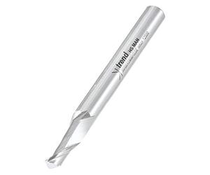 Trend Cortador de aluminio 8 mm, vástago 8 mm, longitud 14 mm HSS