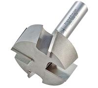 Trend Cortador de espiga recta TCT 1/2" mango 50,8 mm | Corta espigas rectas en madera con longitud de corte 20 mm y plaquitas TCT 37/12X1/2TC, preciso.