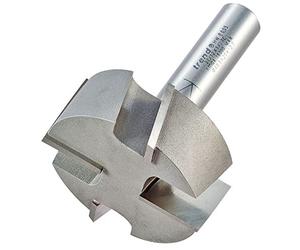 Trend Cortador de espiga recta TCT 1/2" mango 50,8 mm | Corta espigas rectas en madera con longitud de corte 20 mm y plaquitas TCT 37/12X1/2TC, preciso.