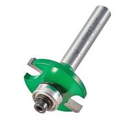 Trend Cortador para ranurar 8 mm, corte 4 mm, Ø31,8 mm | Fresa ranuradora para madera con plaquitas de carburo: longitud de corte 4 mm y vástago 8 mm, Ø31,8 mm, C144AX8MMTC