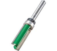 Trend CraftPro C121DX1/4TC - Broca de corte de perfilador guiado, vástago de 1/4 pulgadas, diámetro de corte de 12,7 mm y longitud de corte de 32 mm, punta de carburo de tungsteno, C121DX1/4TC
