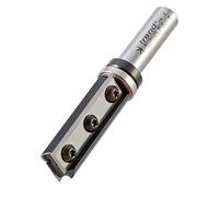 Trend Cortador profesional de dos flautas, vástago de 1/2 pulgada, diámetro de corte de 19,1 mm y longitud de corte de 50 mm, RT/72X1/2TC