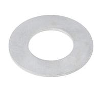 Trend CraftPro Arandela de Reducción, Diámetro 30 mm, Agujero 16 mm, Grosor 1.1 mm, Anillo Reductor para Hojas de Sierra CraftPro, Hasta 180 mm de Diámetro de Hoja, Plata, CSB/BW45