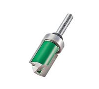 Trend CraftPro - Broca de corte de perfilador guiado, vástago de 1/4 pulgadas, diámetro de corte de 19,1 mm y longitud de corte de 25,4 mm, punta de carburo de tungsteno, C123X1/4TC