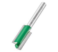 Trend CraftPro - Broca de corte recto de dos flautas, vástago de 1/4 pulgadas, diámetro de corte de 12,7 mm y longitud de corte de 25,4 mm, punta de carburo de tungsteno, C021X1/4TC