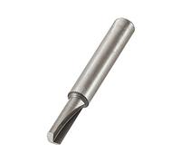 Trend CraftPro - Broca de corte recto de una flauta, vástago de 1/4 pulgadas, diámetro de corte de 4,8 mm y longitud de corte de 11,1 mm, punta de carburo de tungsteno, C036X1/4TC