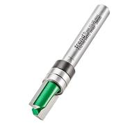 Trend CraftPro C121HX1/4TC - Broca de corte guiada, vástago de 1/4 pulgadas, diámetro de corte de 9,5 mm y longitud de corte de 12,7 mm, punta de carburo de tungsteno, C121HX1/4TC