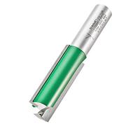 Trend CraftPro Cortador de Fresadora Recto de Doble Filo, Mango de 1/2 Pulgada, Diámetro de Corte de 18mm y Longitud de Corte de 50mm, metal duro (TCT), C028CX1/2TC