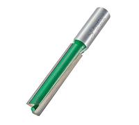 Trend CraftPro Cortador de Fresadora Recto de Dos Flautas, Mango de 1/2 Pulgada, Diámetro de Corte de 12.7mm, Longitud de Corte de 68mm, metal duro (TCT), C164X1/2TC