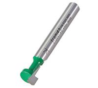 Trend CraftPro Cortador de Ranuras en Forma de Llave, Vástago de 1/4 de pulgada, Profundidad de Corte de 4,5 mm y Diámetro de Corte de 9,5 mm, metal duro (TCT), C120X1/4TC