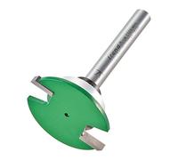 Trend CraftPro Cortador de Ranuras para Sellado de Clima, Vástago de 1/4 de pulgada, Diámetro de Corte de 34mm y Longitud de Corte de 2.8mm, metal duro (TCT), Guiado por Rodamiento, C212AX1/4TC
