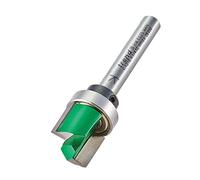 Trend CraftPro Cortador de Router con Guía, Vástago de 1/4 Pulgada, Diámetro de Corte de 15.9mm y Longitud de Corte de 12.7mm, metal duro (TCT), C121EX1/4TC