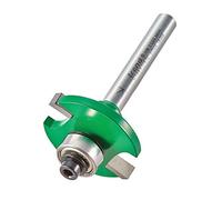 Trend CraftPro Cortador ranuras Vástago 1/4", 4,7 mm | Para ranuras limpias: 4,7 mm de corte y 9,5 mm de ranura. TCT C144X1/4TC, vástago 1/4".