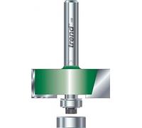 Trend CraftPro fresa acanalador autoguiado Ø35 x 12,7 mm, vástago 8 mm | Frisa rebajos precisos en cantos con corte de carburo autoguiado; vástago 8 mm, Ø35x12,7, C040X8MMTC