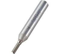 Trend CraftPro fresa doble filo Ø3x9,5 mm, vástago 8 mm | Fresa para ranurado y perfiles, 2 filos de carburo; grabado, rebaje y mortajado poco profundo C001AX8MMTC