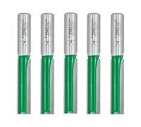 Trend CraftPro Fresa para encimeras, vástago 1/2", 5 ud, TCT | Para ajustes de encimeras con Ø12,7 mm, longitud 50 mm y vástago 1/2", pack 5, CR/KFP/4, metal duro.