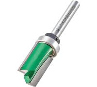 Trend CraftPro Cortador de Perfil Guiado para Fresadora, Vástago de 1/4 Pulgada, Diámetro de Corte de 15,9mm y Longitud de Corte de 25mm, metal duro (TCT), C121CX1/4TC