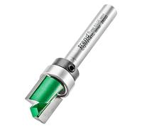 Trend CraftPro - Broca de corte de perfilador guiado, vástago de 1/4 pulgadas, diámetro de corte de 12,7 mm y longitud de corte de 12,7 mm, punta de carburo de tungsteno, C121FX1/4TC