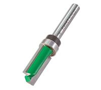 Trend CraftPro Fresa perfiladora con rodamiento 12,7x25 mm, vástago 1/4 | Fresa con guía de rodamiento y plaquitas de carburo de tungsteno para perfiles limpios. Long. corte 25 mm, C121X1/4TC