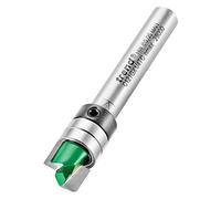 Trend CraftPro Fresa Perfiladora Guiada con Rodamiento 1/4 9,5mm | Fresa perfiladora para madera, corte limpio y preciso, con rodamientos y filos de carburo de tungsteno C121GX1/4TC