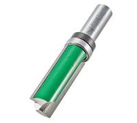 Trend CraftPro Fresa perfiladora plantilla, 19,1 mm y vástago 1/2” | Perfila bordes y enrutado de plantillas con rodamiento, puntas de carburo de tungsteno, 50 mm, C166X1/2TC