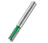Trend CraftPro Cortador de Fresadora Recto de Doble Filo, Vástago de 1/4 Pulgada, Diámetro de Corte de 6mm y Longitud de Corte de 16mm, metal duro (TCT), C005X1/4TC