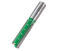 Trend CraftPro Fresa Recta 2 Flautas 12,7x50mm Mango 1/2" | Cuchillas de carburo de tungsteno para cortes rectos limpios en madera, MDF y plásticos. Mango 1/2" Ref. C153SX1/2TC