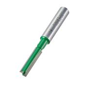 Trend CraftPro Fresa recta 2 labios 6x25 mm, vástago 8 mm TCT | Fresa recta limpia en madera: 2 cortes TCT, vástago 8 mm, 6×25 mm; grabado y ranurado, C005AX8MMTC