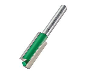 Trend CraftPro Fresa recta 2 labios HM, vástago 1/4", Ø12,7mm 31,8mm | Cortador HM de carburo de tungsteno, doble filo, para fresado recto limpio: Ø12,7 mm, 31,8 mm, vástago 1/4"