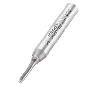 Trend CraftPro Fresa Recta Doble Filo Ø3x11mm Vástago 1/4 | Carburo de tungsteno para cortes rectos limpios en madera; vástago 1/4, Ø3 mm, 11 mm, C001DX1/4TC