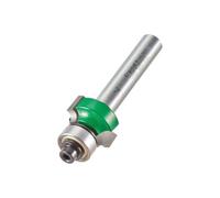 Trend CraftPro fresa redondear R3,2 x 9,5 mm, vástago 8 mm | Fresadora de redondear: redondeos uniformes con rodamiento y carburo, radio 3,2 mm, vástago 8 mm. C074X8MMTC