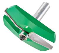 Trend CraftPro Fresadora bisel paneles con rodamiento, 1/2" Ø12,7 mm | Carburo de tungsteno con rodamiento: biselado de paneles, Ø12,7 mm, vástago 1/2" (C170X1/2TC)