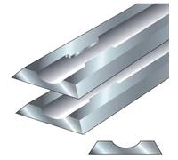 Trend CraftPro Juego de cuchillas para cepilladora de 80,5 mm x 5,9 mm x 1,2 mm TC, reversible para el doble de vida útil, CR/PB25